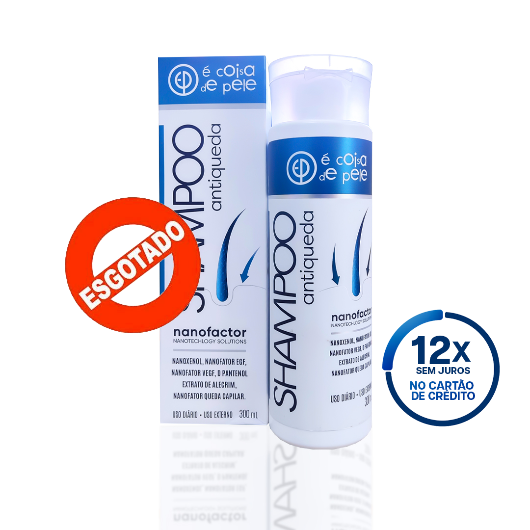 Shampoo Antiqueda - É Coisa de Pele | Força, Crescimento e Redução da Queda Capilar